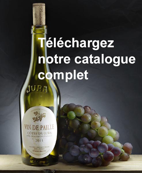 Téléchargez notre catalogue de vin complet